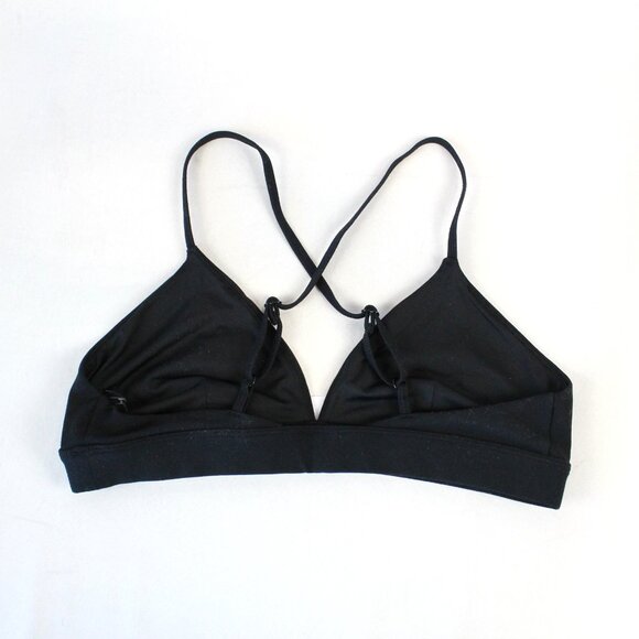 ALO Yoga Splendor Bra - Light Support in Black/White Size Medium (8-10) NWT - Picture 2 of 6